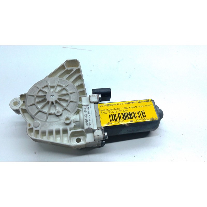 Recambio de motor elevalunas delantero izquierdo para mercedes-benz clase b sports tourer (w245) b 180 cdi (245.207) referencia 