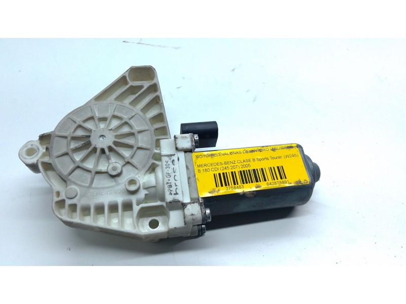 Recambio de motor elevalunas delantero izquierdo para mercedes-benz clase b sports tourer (w245) b 180 cdi (245.207) referencia 