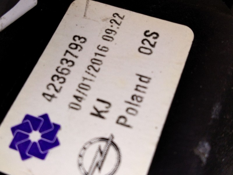 Recambio de elevalunas delantero derecho para opel mokka / mokka x (j13) 1.6 cdti (_76) referencia OEM IAM 42363793  