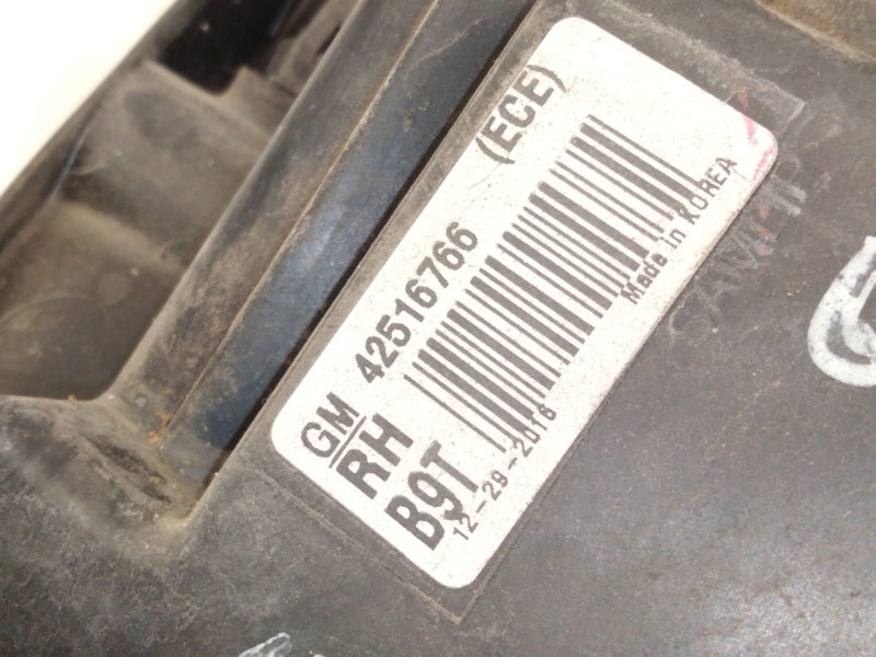 Recambio de faro derecho para opel mokka / mokka x (j13) 1.6 cdti (_76) referencia OEM IAM 42516766  