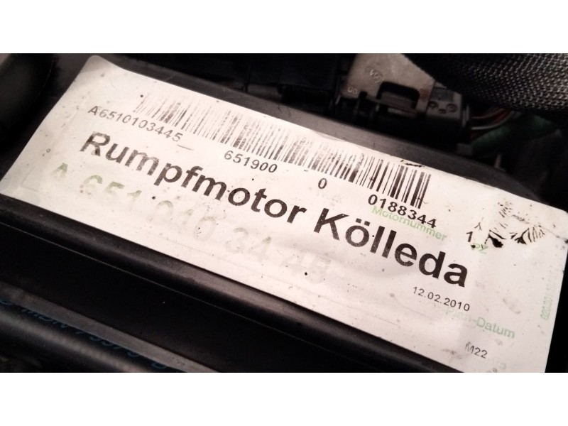 Recambio de motor completo para mercedes-benz clase c (w204) c 320 cdi (204.022) referencia OEM IAM   