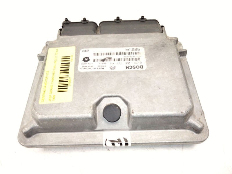 Recambio de centralita motor uce para jeep grand cherokee ii (wj, wg) 3.1 td 4x4 referencia OEM IAM P56029114AE 0281001767 28SA3