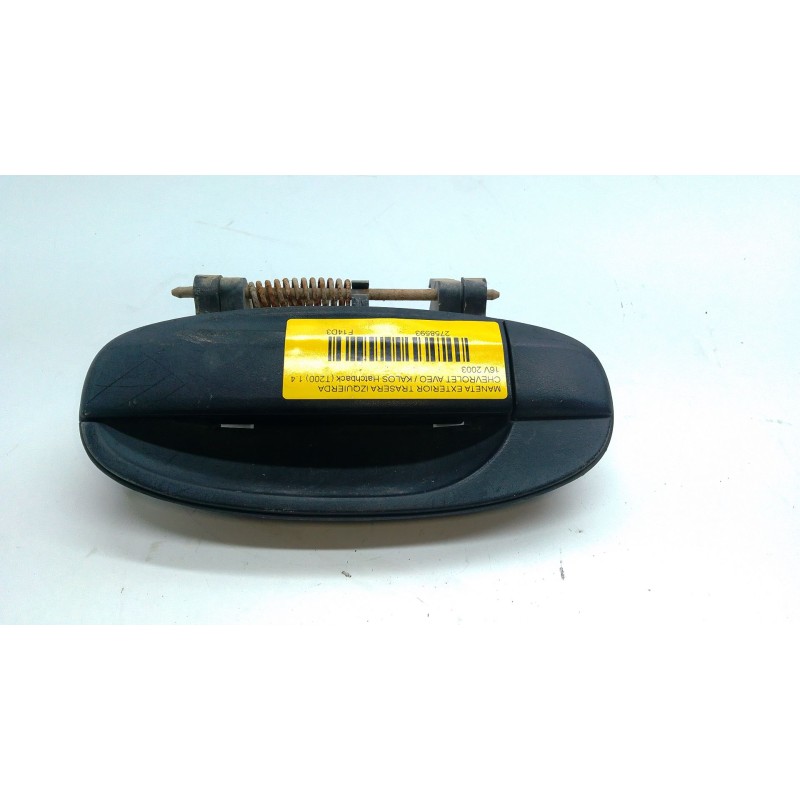 Recambio de maneta exterior trasera izquierda para chevrolet aveo / kalos hatchback (t200) 1.4 16v referencia OEM IAM   