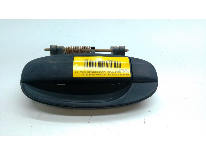 Recambio de maneta exterior trasera izquierda para chevrolet aveo / kalos hatchback (t200) 1.4 16v referencia OEM IAM   