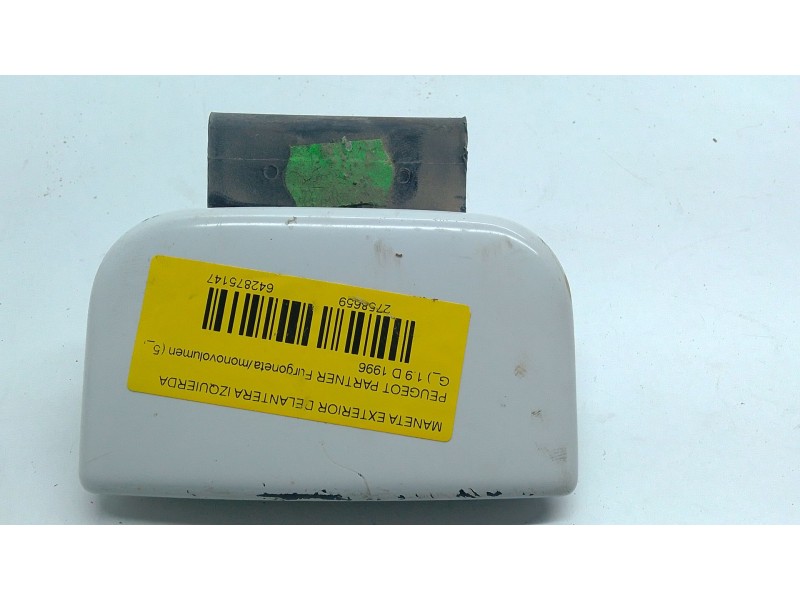 Recambio de maneta exterior delantera izquierda para peugeot partner furgoneta/monovolumen (5_, g_) 1.9 d referencia OEM IAM 962