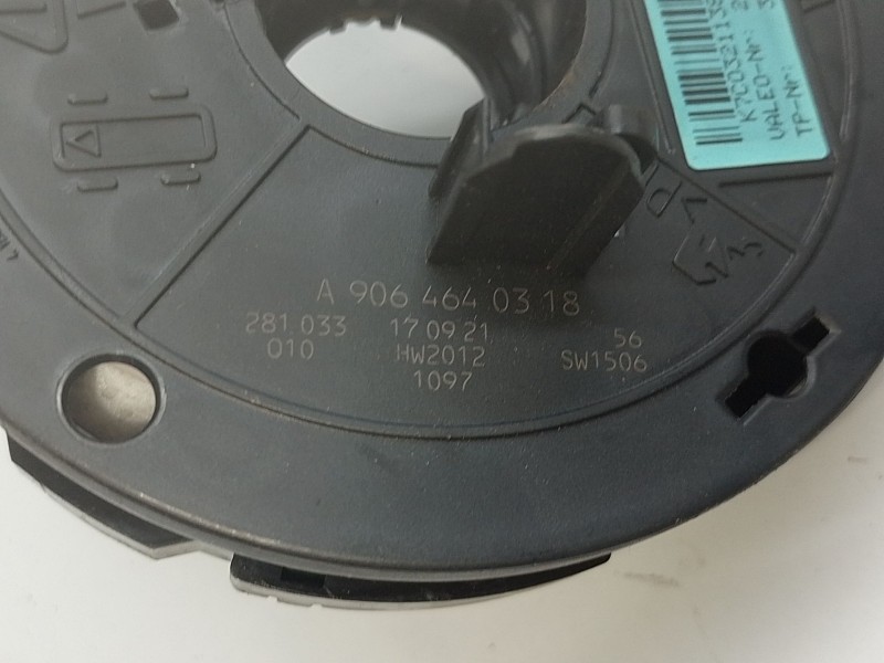 Recambio de anillo airbag para mercedes-benz sprinter 3,5-t caja/chasis (b906) 309 cdi (906.131, 906.133, 906.135, 906.231, 906.