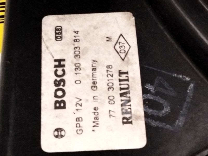 Recambio de electroventilador para renault kangoo (kc0/1_) d 65 1.9 (kc0e, kc02, kc0j, kc0n) referencia OEM IAM 7700301278 01303