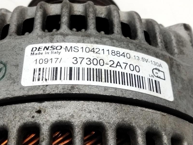 Recambio de alternador para hyundai i30 (fd) 1.6 crdi referencia OEM IAM 373002A700  
