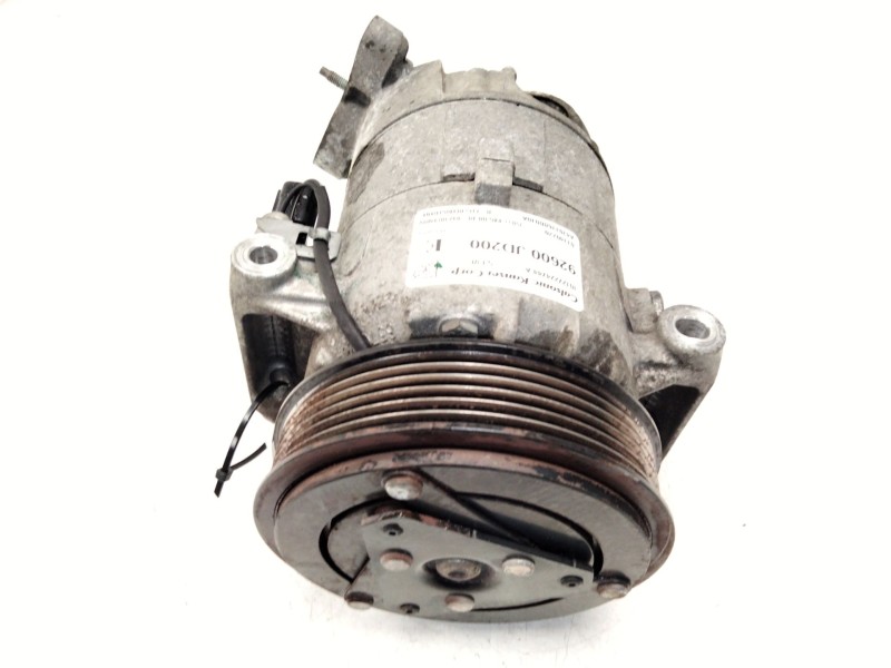 Recambio de compresor aire acondicionado para nissan qashqai i (j10, nj10) 2.0 referencia OEM IAM 92600JD00  