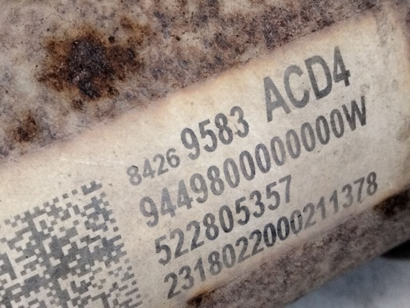 Recambio de transmision delantera derecha para opel insignia b grand sport (z18) 1.5 (68) referencia OEM IAM 84279483 522805357 