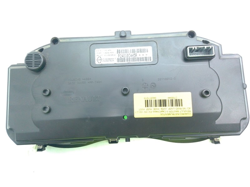 Recambio de cuadro instrumentos para renault master iii caja/chasis (ev, hv, uv) 2.3 dci 145 rwd (uv0f, uv0e, hv0e, hv0f, hv0t, 