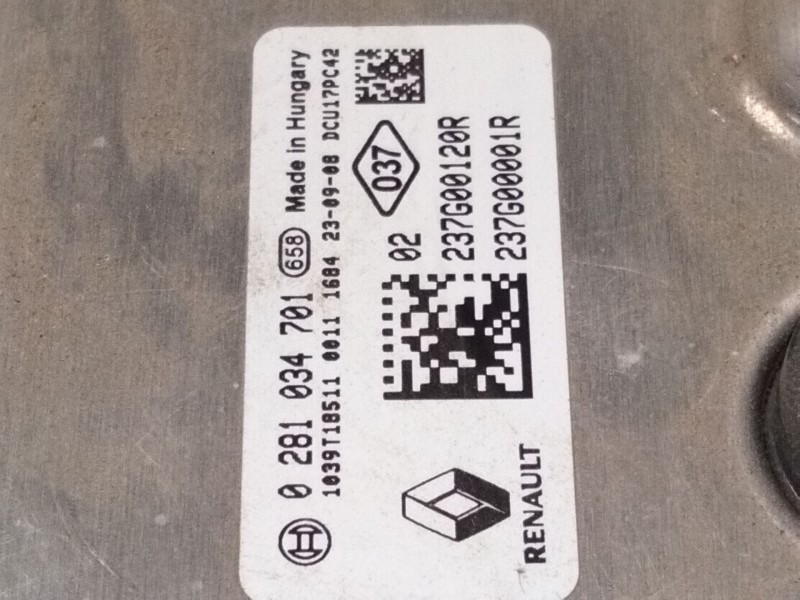 Recambio de centralita motor uce para renault master iii caja/chasis (ev, hv, uv) 2.3 dci 145 rwd (uv0f, uv0e, hv0e, hv0f, hv0t,