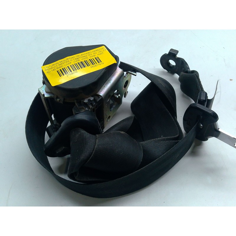 Recambio de cinturon seguridad delantero derecho para renault master iii caja/chasis (ev, hv, uv) 2.3 dci 145 rwd (uv0f, uv0e, h