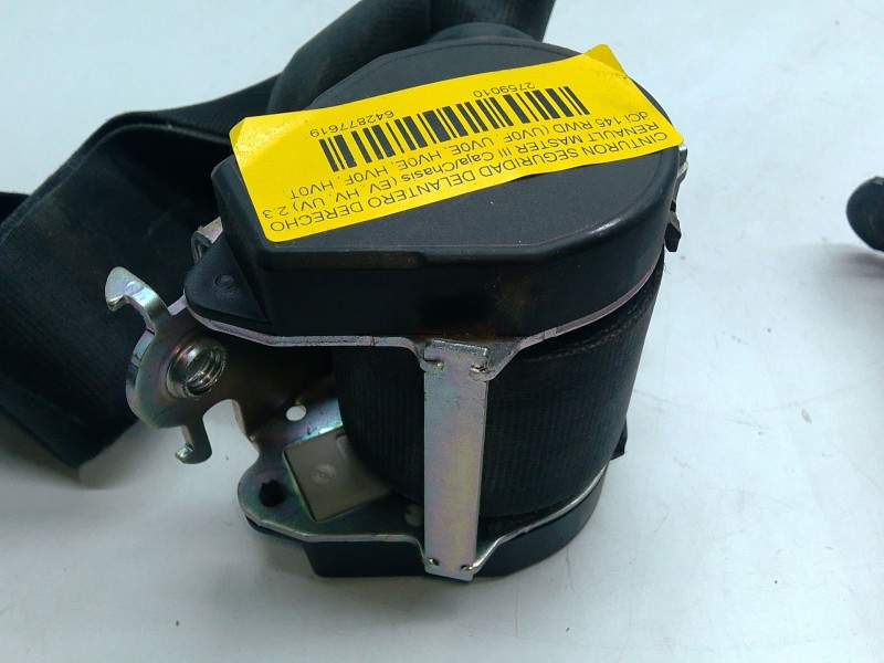 Recambio de cinturon seguridad delantero derecho para renault master iii caja/chasis (ev, hv, uv) 2.3 dci 145 rwd (uv0f, uv0e, h