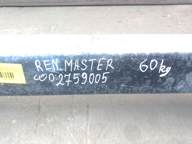 Recambio de puente trasero para renault master iii caja/chasis (ev, hv, uv) 2.3 dci 145 rwd (uv0f, uv0e, hv0e, hv0f, hv0t, hv10,