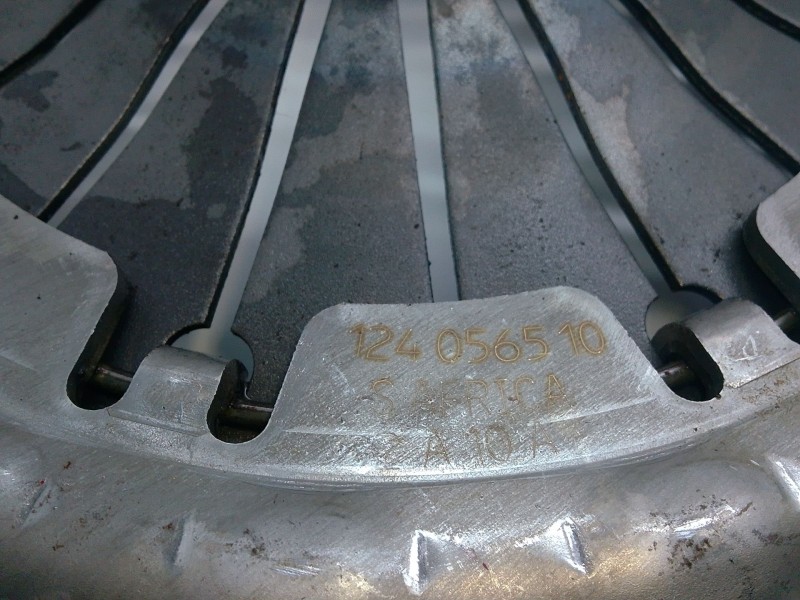 Recambio de kit embrague para nissan primastar furgoneta (x83) 2.5 dci 115 referencia OEM IAM 124056510  