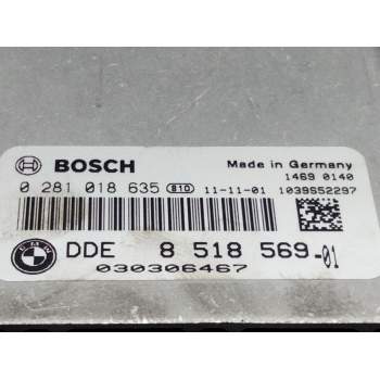 Recambio de centralita motor uce para bmw 1 (f20) 118 d referencia OEM IAM 851856901 0281018635 