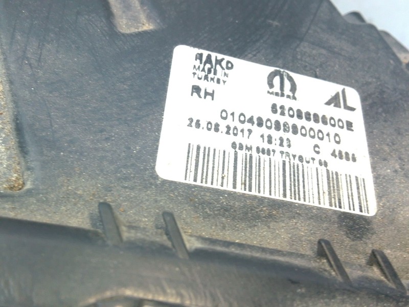 Recambio de faro derecho para fiat doblo cargo (263_) 1.3 d multijet (263wxu1a) referencia OEM IAM   