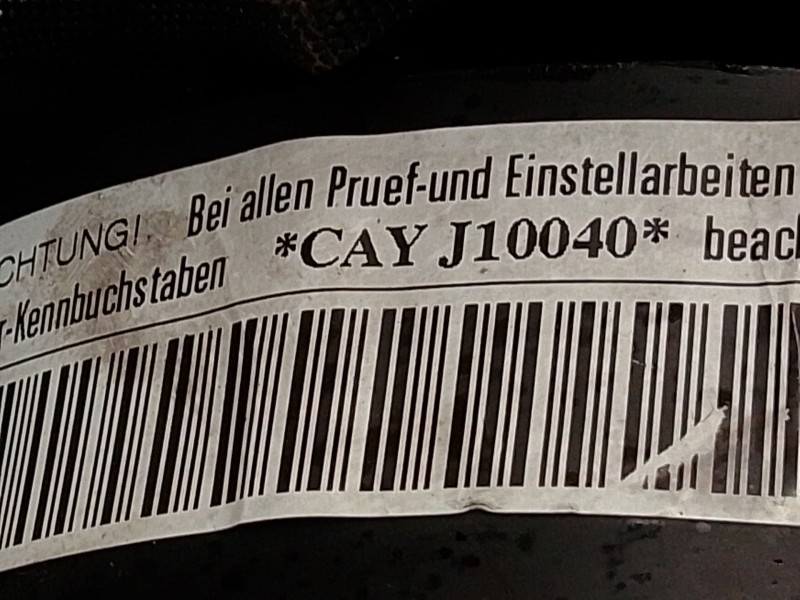 Recambio de motor completo para audi a3 sportback (8pa) 1.6 tdi referencia OEM IAM CAY  