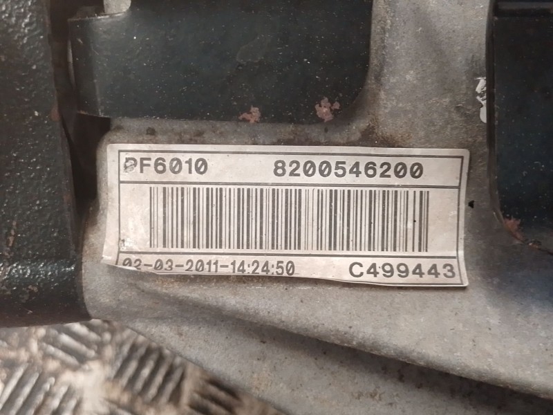 Recambio de caja cambios para nissan primastar furgoneta (x83) 2.5 dci 115 referencia OEM IAM PF6010  