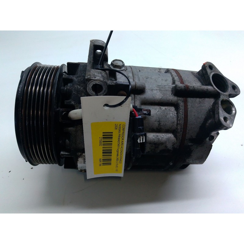 Recambio de compresor aire acondicionado para nissan primastar furgoneta (x83) 2.5 dci 115 referencia OEM IAM 8200454172E  