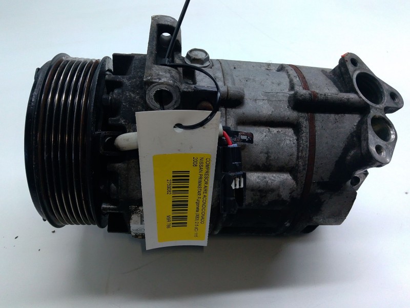 Recambio de compresor aire acondicionado para nissan primastar furgoneta (x83) 2.5 dci 115 referencia OEM IAM 8200454172E  