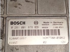Recambio de centralita motor uce para renault clio ii (bb_, cb_) 1.9 dti (b/cb0u) referencia OEM IAM 8200059887 0281001878 H0M77 2