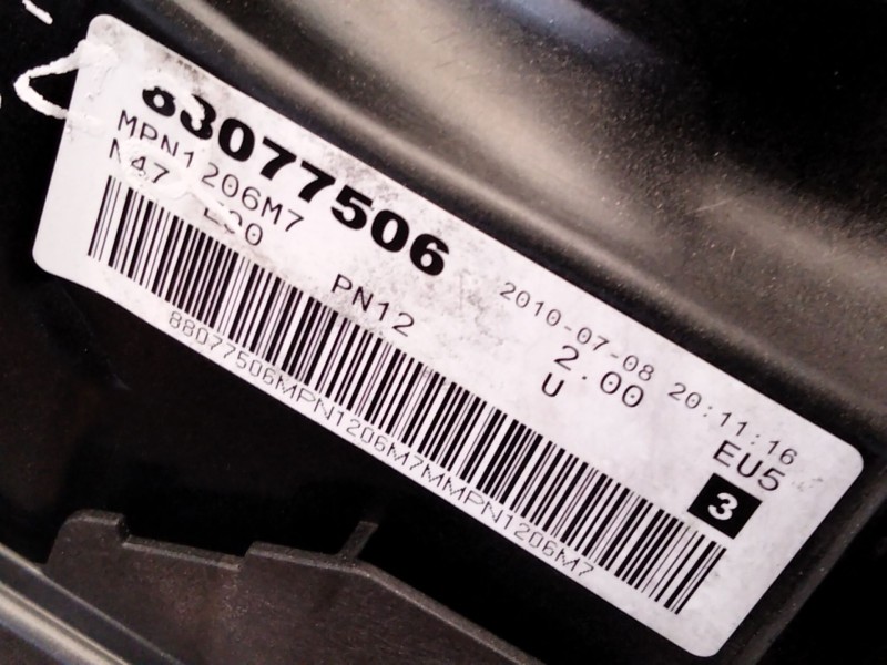 Recambio de motor completo para bmw 1 coupé (e82) 120 d referencia OEM IAM N47D20C  