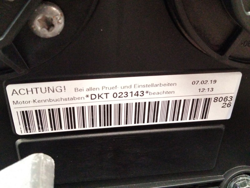 Recambio de motor completo para audi tt (8j3) 2.0 tfsi referencia OEM IAM DKT  