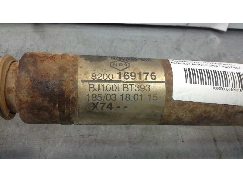 Recambio de transmision delantera derecha para renault laguna ii (bg0) 1.9 dci diesel referencia OEM IAM   
