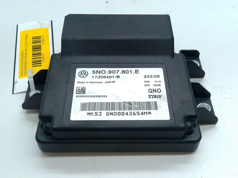 Recambio de modulo electronico para volkswagen tiguan (5n_) 2.0 tdi 4motion referencia OEM IAM 5N0907801E  
