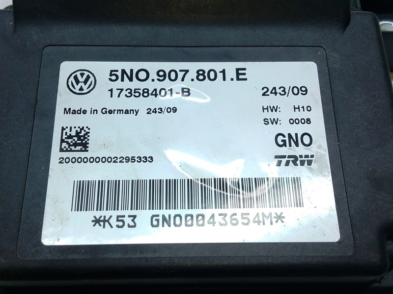 Recambio de modulo electronico para volkswagen tiguan (5n_) 2.0 tdi 4motion referencia OEM IAM 5N0907801E  