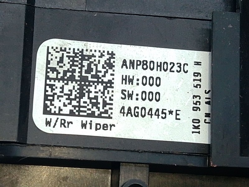 Recambio de mando intermitentes y limpia para volkswagen tiguan (5n_) 2.0 tdi 4motion referencia OEM IAM 1K0953503  