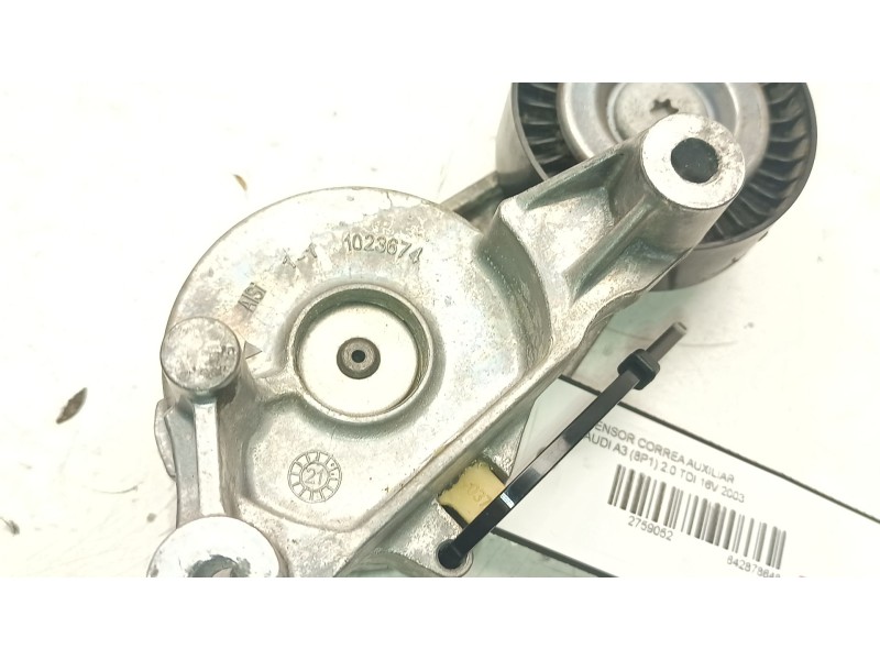 Recambio de tensor correa auxiliar para audi a3 (8p1) 2.0 tdi 16v referencia OEM IAM 1023674  