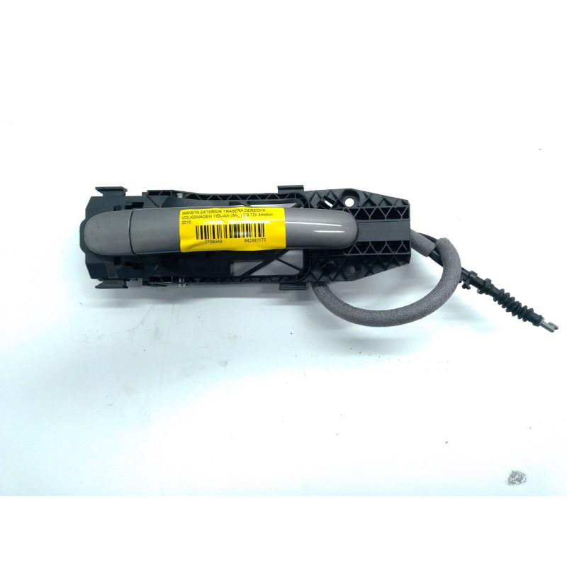 Recambio de maneta exterior trasera derecha para volkswagen tiguan (5n_) 2.0 tdi 4motion referencia OEM IAM 5N0837017C  
