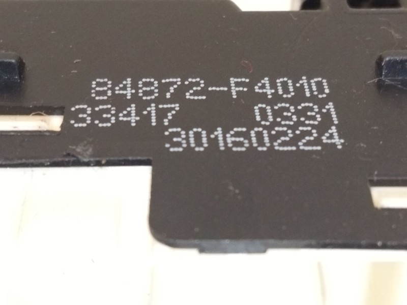 Recambio de mando retrovisor para toyota c-hr (_x1_) 1.8 hybrid (zyx10_, zyx11_) referencia OEM IAM 84872F4010  