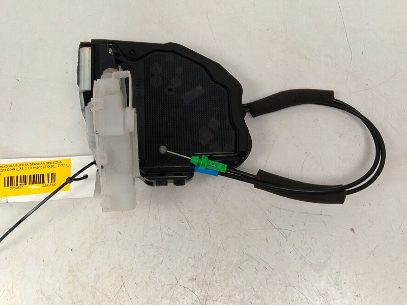 Recambio de cerradura puerta trasera derecha para toyota c-hr (_x1_) 1.8 hybrid (zyx10_, zyx11_) referencia OEM IAM   