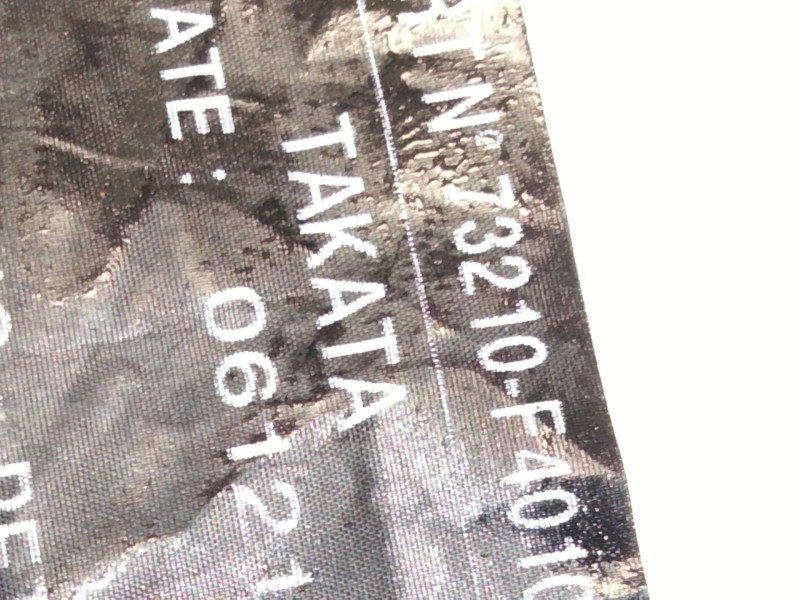Recambio de cinturon seguridad delantero derecho para toyota c-hr (_x1_) 1.8 hybrid (zyx10_, zyx11_) referencia OEM IAM 73210F40