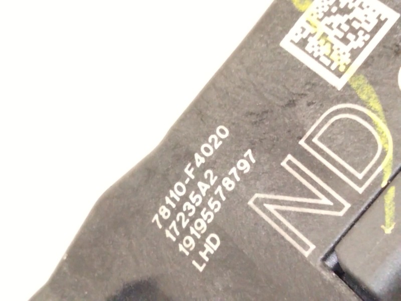 Recambio de pedal acelerador para toyota c-hr (_x1_) 1.8 hybrid (zyx10_, zyx11_) referencia OEM IAM 78110F4020  