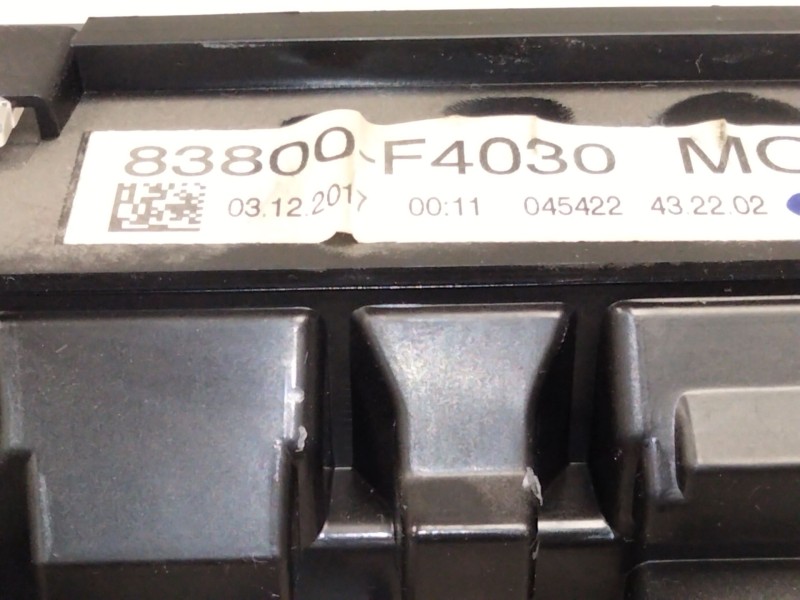 Recambio de cuadro instrumentos para toyota c-hr (_x1_) 1.8 hybrid (zyx10_, zyx11_) referencia OEM IAM 83800F4030  