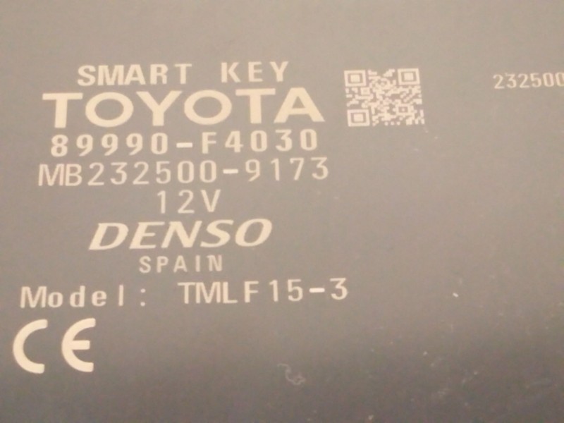 Recambio de modulo electronico para toyota c-hr (_x1_) 1.8 hybrid (zyx10_, zyx11_) referencia OEM IAM 89990F4030  