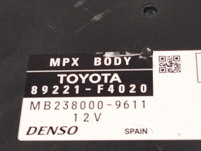 Recambio de modulo electronico para toyota c-hr (_x1_) 1.8 hybrid (zyx10_, zyx11_) referencia OEM IAM 89221F4020  