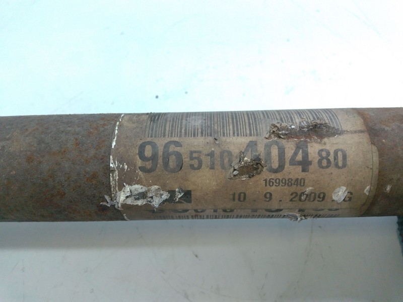 Recambio de transmision delantera derecha para peugeot 207/207+ (wa_, wc_) 1.4 referencia OEM IAM 9651040480  