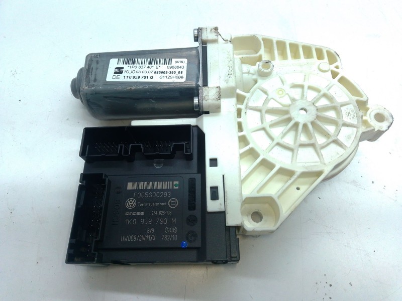 Recambio de motor elevalunas delantero izquierdo para seat leon (1p1) 1.9 tdi referencia OEM IAM 1T0959710G  
