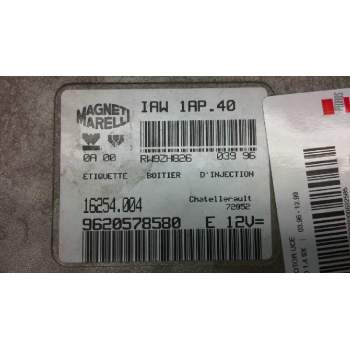 Recambio de centralita motor uce para citroën saxo 1.4 sx referencia OEM IAM 9620578580 16254004 IAW1AP40