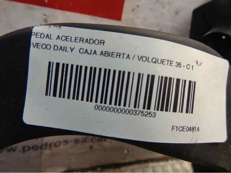 Recambio de pedal acelerador para iveco daily caja abierta / volquete 35 - c 14 caja abierta referencia OEM IAM   