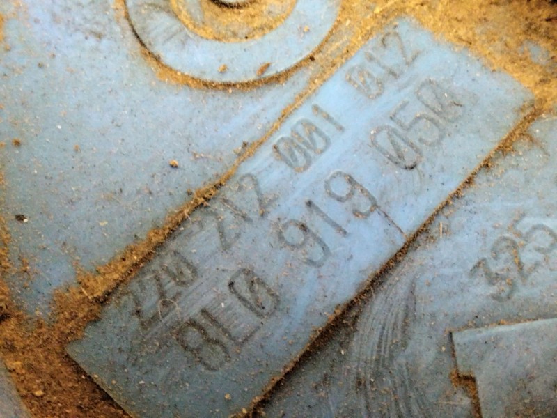 Recambio de aforador para audi a3 (8l) 1.9 tdi ambition referencia OEM IAM 8L0919058  