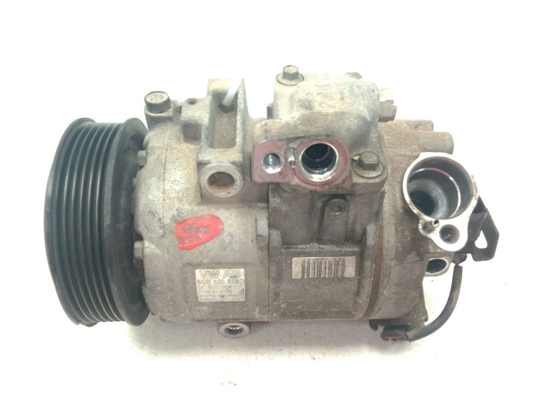 Recambio de compresor aire acondicionado para seat ibiza iv (6j5, 6p1) 1.4 tdi referencia OEM IAM 6Q0820808D  