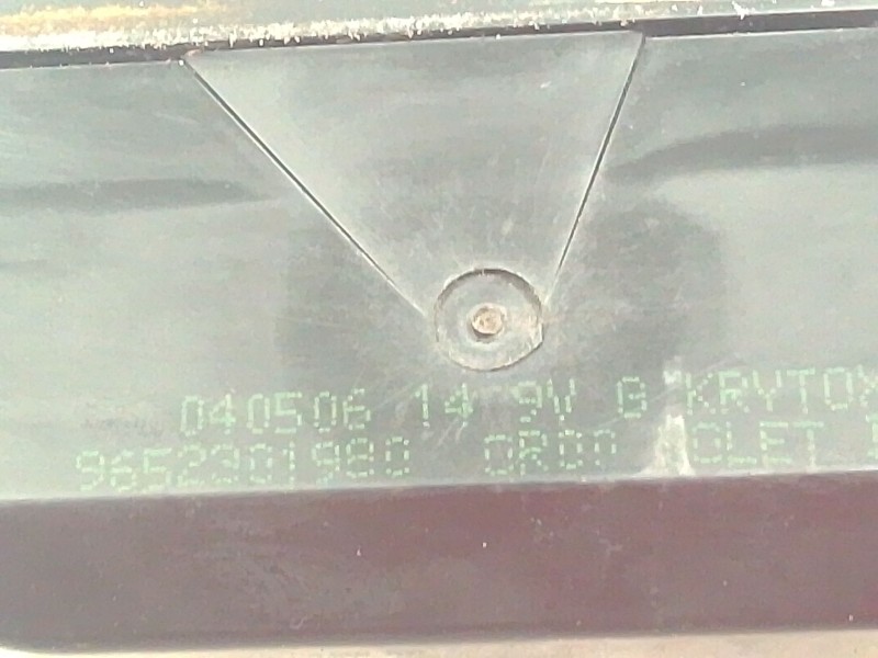 Recambio de cerradura maletero / porton para citroën c3 i (fc_, fn_) 1.4 i bivalent referencia OEM IAM 9652301980  