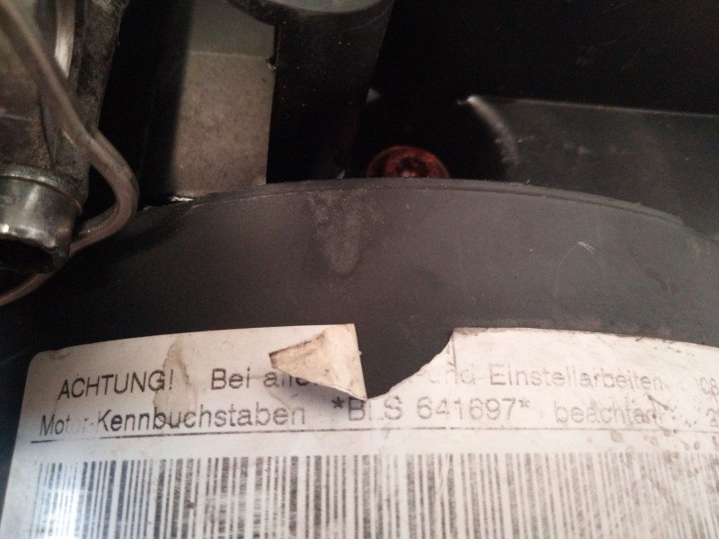 Recambio de motor completo para volkswagen passat b6 (3c2) 1.9 tdi referencia OEM IAM BLS  